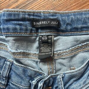 Sincerly Jules Women's Blue Jeans